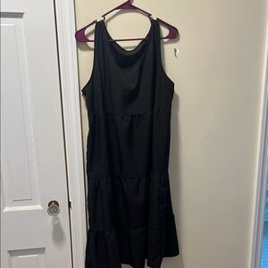 Black Sleeveless Dress